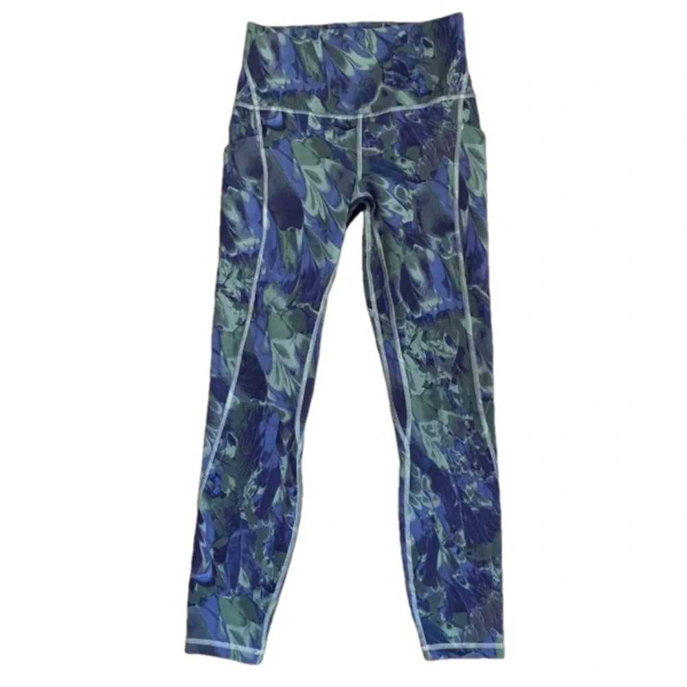 Lululemon Nouveau Marble Align High-Rise Pant with Pockets | Size 8, 25